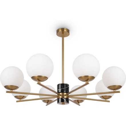 Maytoni - Hanglamp Marble - Messing - Ø81