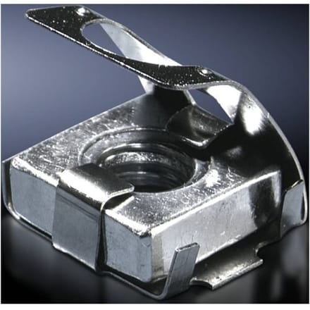 Rittal CP 6108.000 Bevestigingsmoer Met veer Staal 50 stuk(s)