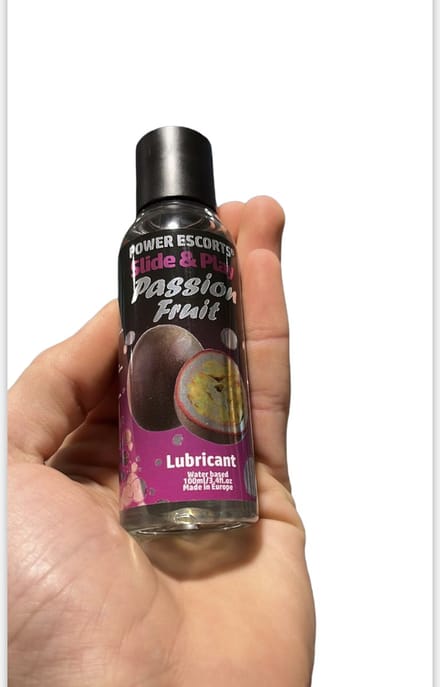 Power Escorts Passion Fruit Lubricant 100 ML - Passie Vrucht Glijmiddel Slide & Play