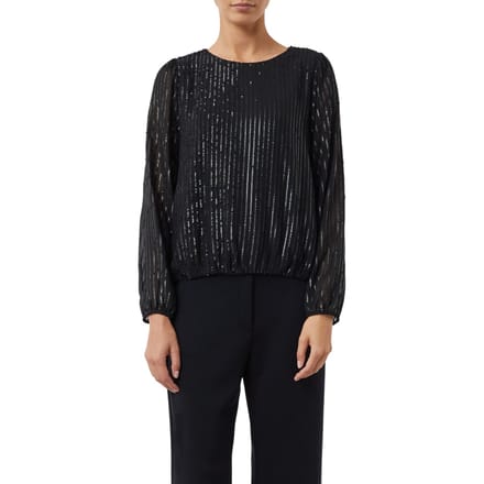 Comma  Blouses Black Talla: 44 | Manga Larga Outlet | Mujer | Negro