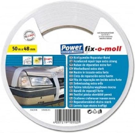 Fix-o-moll Gaffertape grijs 10mx50mm