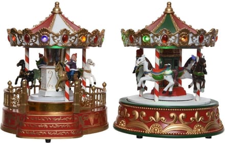 Carousel rood wit - klein