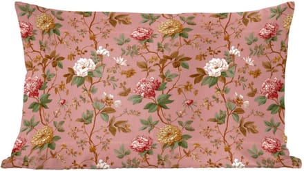 Sierkussens - Kussentjes Woonkamer - 60x40 cm - Klassiek - Botanisch - Roze