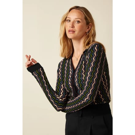 King Louie Lene cardi wyler 10890 black