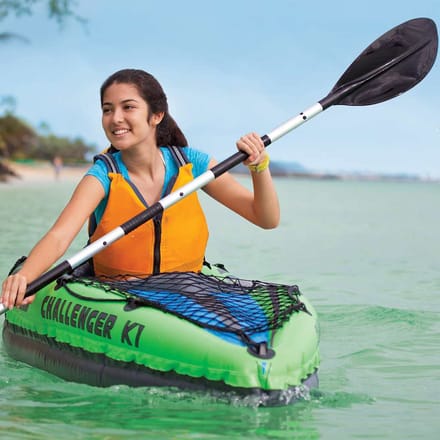 INTEX Kayak Challenger K1 opblaasbaar 274x76x33 cm