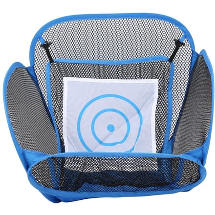 GP2220 Blauw Opvouwbaar Golfnet Pitchen Chippen Verzamelen Training Oefen Mesh black
