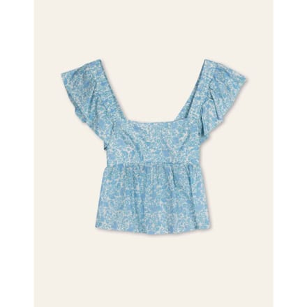 Oilily Balua Tangos Top- maat36 Brunnera Blauw