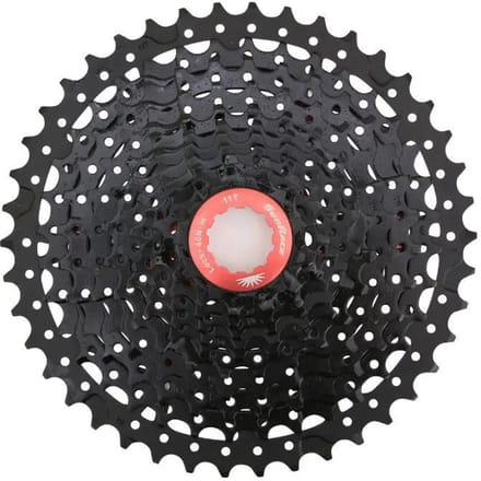 11-speed cassette Sunrace CSMX8 11-42T - Zwart/Rood