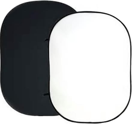 Bresser Achtergrondscherm - BR-3 Zwart/Wit - 180x240cm - Opvouwbaar