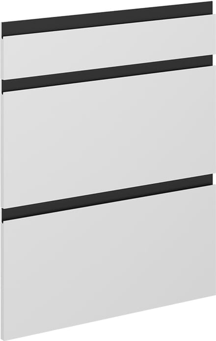 Vicco R-Line Keukenfront – 59.6 x 70.4 cm meubelfront voor de onderkast met lades Wit