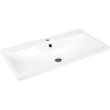 Kaldewei SILENIO countertop washbasin 3041 with 1 tap hole, 90 cm 904006013001
