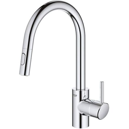 Grohe Concetto Kitchen faucet with pull-out Chrome