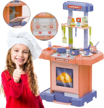 Kinderkeuken met Accessoires 3+ MEGA CREATIVE