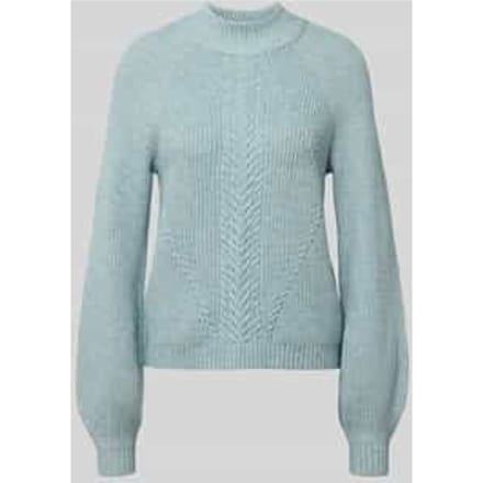Regular fit gebreide pullover van viscosemix, model 'KATIA'