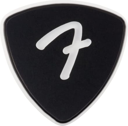 Fender 1984346306 Plectrums Celluloid F-Grip 346 Vorm Zwart Drie Stuks Set 3-Pack