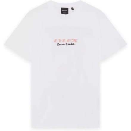 Lyle and Scott Receipt grafic t-shirt -