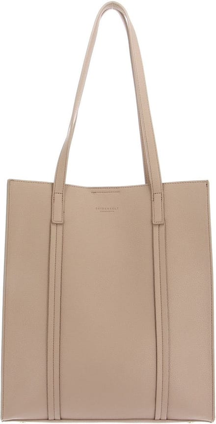 SEIDENFELT MANUFAKTUR Persby Shopper Bag Light Toffee / Gold Beige