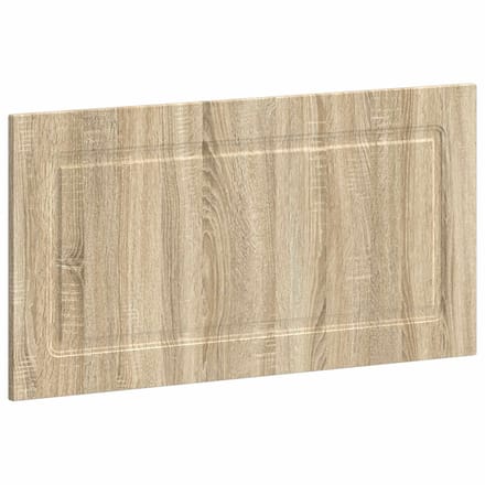 vidaXL - Wandgemonteerd - Hoofdbord - UTRECHT - Sonoma - Eiken - Bewerkt - hout