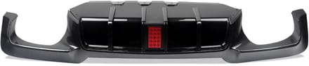 Achterbumper - Voor BMW E92/E93 335i M Sport 2007-2013 - Auto accessoires - Diffuser lip - Carbon Look
