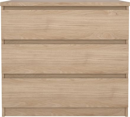 Naia kommode 3 lades eiken decor.