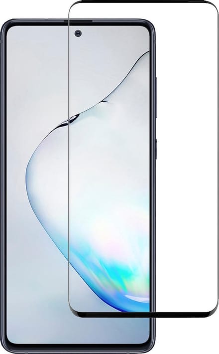 Screenprotector - Geschikt voor Samsung Galaxy Note 10 Lite - Full Cover - Beschermglas - Gehard Glas - Tempered Glass - Screen Protector