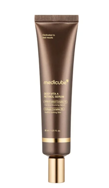 Medicube Deep Vita A Sérum au Rétinol Traitement Anti-Âge & Lissant les Pores 30ml