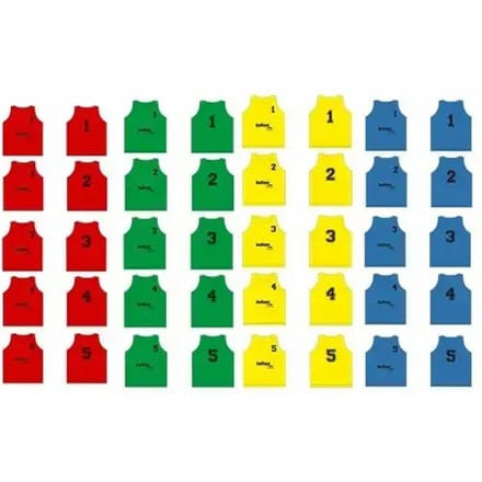 Set van 5 kazuifels genummerd van 1 tot 5 Softee