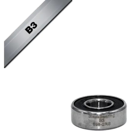 Lager Black Bearing B3 - 698-2RS - 8 x 19 x 6 mm