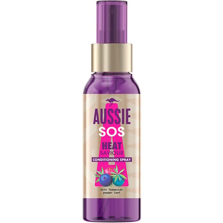 Spray Protecteur Contre La Chaleur - AUSSIE - SOS Heat Saviour - Cheveux abîmés - 100 ml