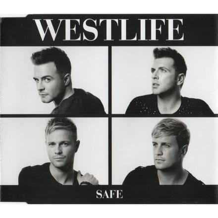 CD WESTLIFE - Safe  88697724492 Syco Music, RCA 2010 VK Pop Gebruikt gray