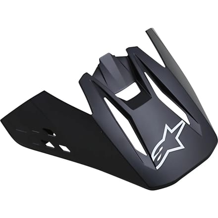 Matte solide motorcrossvizier Alpinestars S-M5