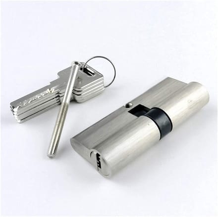 Cilinderslot Deur - Sluitcilinder Beveiliging - Huis Beveiligen - Boor- en Stootbestendig - 60 mm - Messing