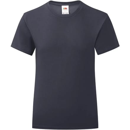 Meisjes-T-shirt Fruit of the Loom Iconic 150