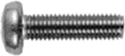 Metaalschroef Din7985Ph M3X6Mm Ck RVS A2 - 200 stuks