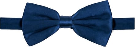 Michaelis vlinderdas zijde - donkerblauw