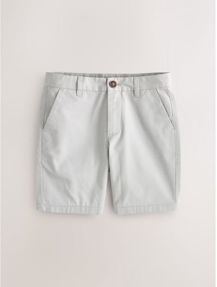 Next - Jongens - Chinoshort met standaard pasvorm - Grijs