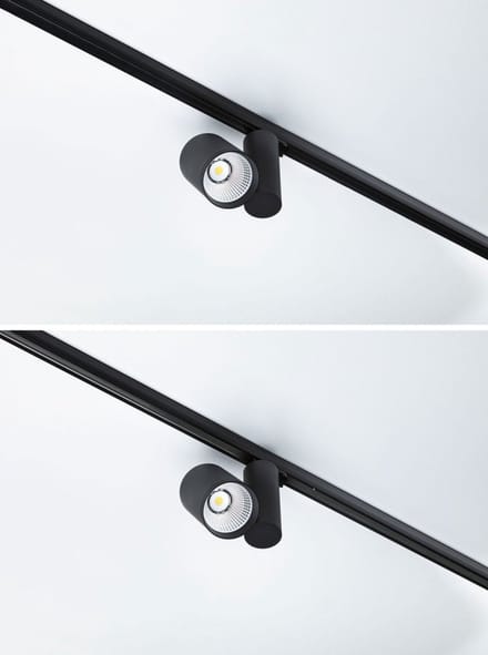 Toebehoren Railafdekking 0.67m, Zwart