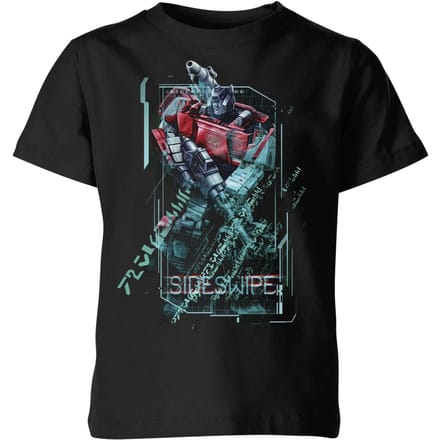 Transformers Sideswipe Tech Kids' T-Shirt - Zwart - 146/152 (11-12 jaar)