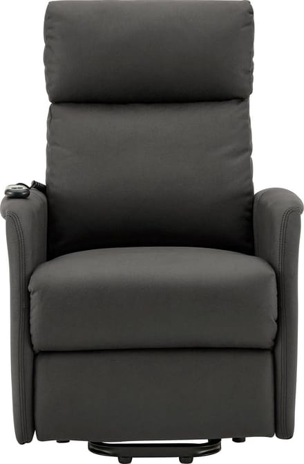 Herman-Relaxfauteuil in stof Antraciet