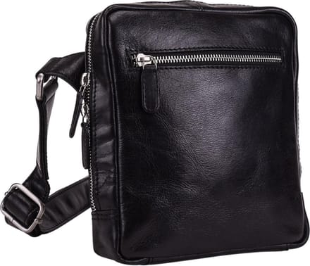 Leonhard Heyden Cambridge crossbody S 8 inch - Zwart
