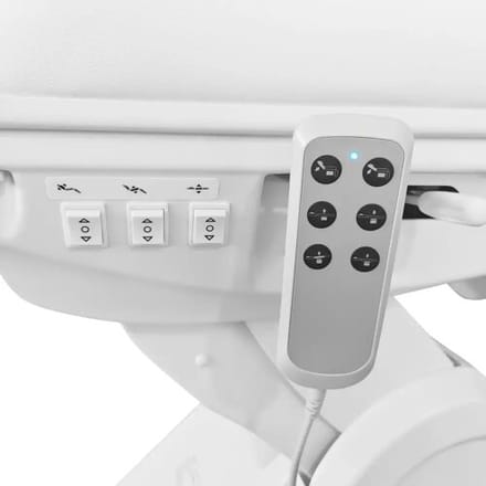 physa Pedicure stoel - elektrisch 300 W - 175 kg - Wit 10040293