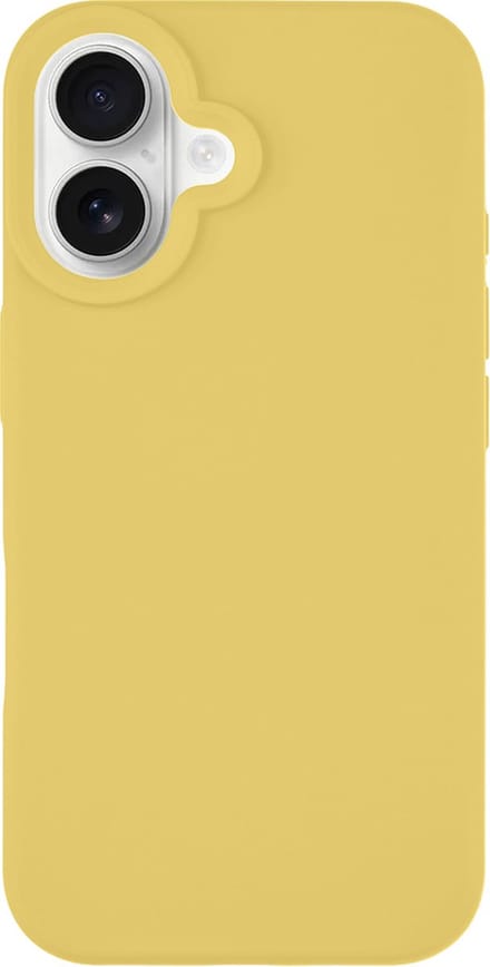 Tactical iPhone 16 Velvet Smoothie Cover – Hoesje – Banana