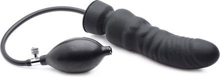 Master Series - Dick-Spand - Opblaasbare Dildo - Zwart