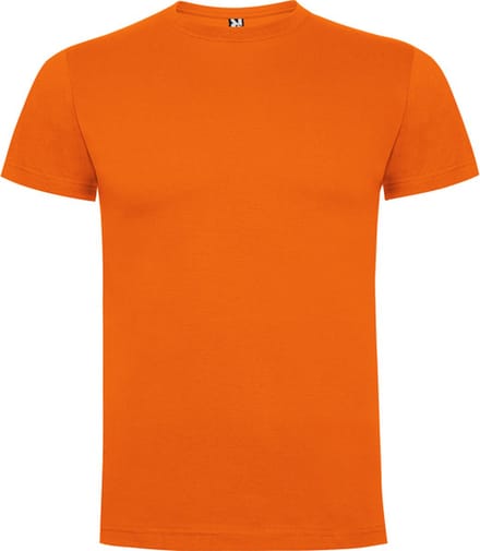 5 Pack Oranje t-shirts Roly Dogo Premium Kids 8 jaar 122 - 128