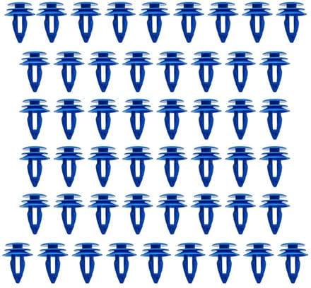 Dailygoods- Autotrimclips Blauw - Bevestigingsclips Auto