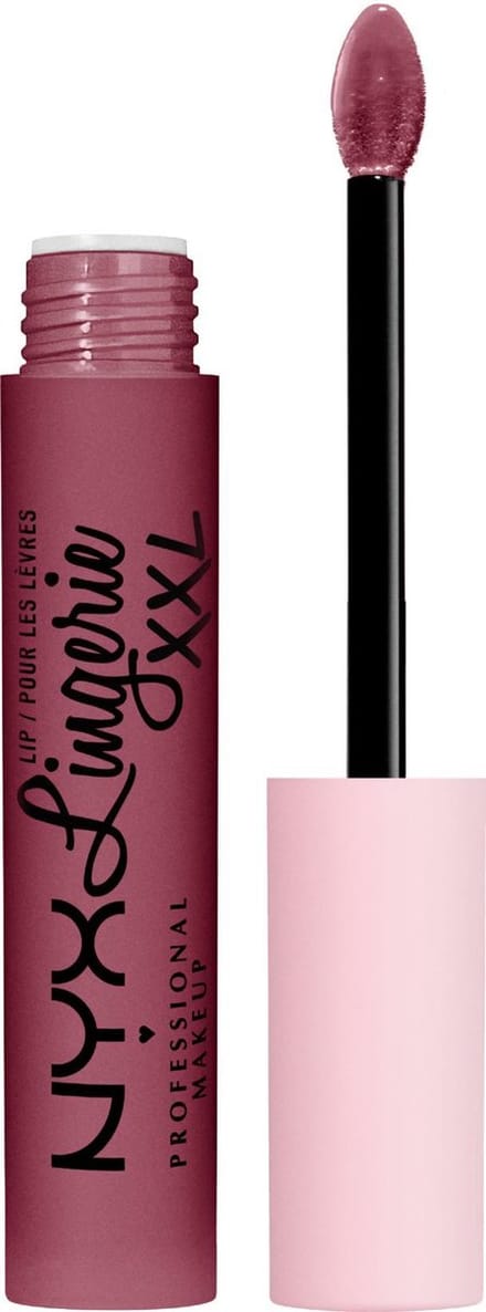 Nyx Professional Makeup Lip Lingerie XXL - Bust-ed - Matte, niet-overdraagbare lippenstift -Bruin