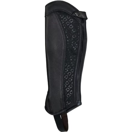 Mini leren chaps Equestro Modello Vespucci