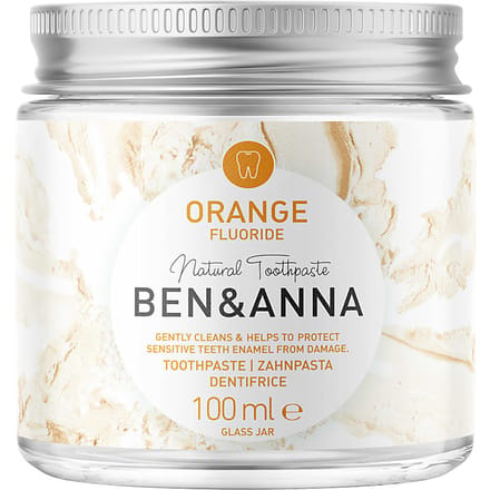 Ben & Anna Ben &amp; Anna Natural Toothpaste Orange + Fluoride 100 ml