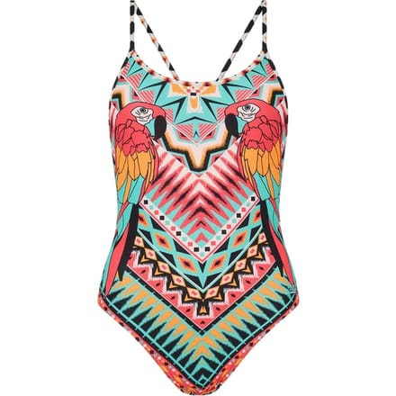 Zoggs Dames Starback All-Over Print Eénstuk Badpak (Multikleur)
