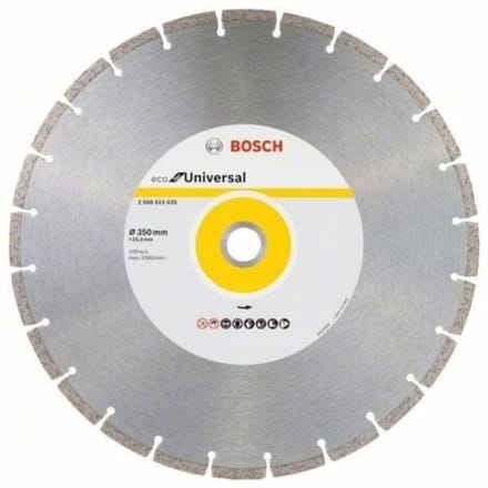 Bosch ECO for Universal - Diamantschijf - 350x25,4mm - Segmentzaag